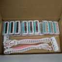 Razors for Women Sensitive Skin with 15 Blade Refills, 6 Blades Women's razors for Shaving Including 2 Travel Razors for Women with 15 Blade Refills, Green (Pack of 17), Pink