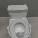 Real Feel 2-in-1 Potty with Wipes Storage, Flushing Sounds & Disposable Liners - Realistic Toilet - Easy to Clean & Assemble - Jool Baby (Gray)