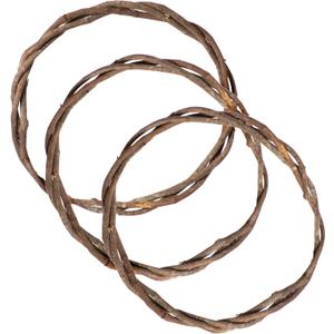 SuperMoss (22624) Savannah Grapevine Wreath Thick Vine – Handcrafted Rustic Grapevine Wreath for Front Door, Wall & Everyday Home Décor, 12 in, 3 pc