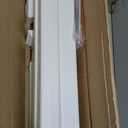 22in H x 44in W (2 Panels) Freestanding Zippity Portable Puppy Fence Kit, Dog Puppy Playpen, Pet Border Outdoor for Yard, Vinyl Picket Outdoor Animal Fences, Pup Play Pen Indoors, ZP19055