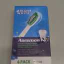 Aoremon Replacement Toothbrush Heads for Philips Sonicare E-Series Essence HX7022/66 and other Screw-on Electric Toothbrush Model, 6 Pack