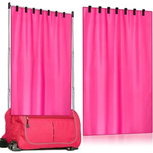 Privacy Curtain for Dance Bag Suitcase Portable Changing Room Privacy Curtain Without Rack Partition Screens for Dancer Backstage Accessories, Camping, Window Shades