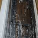 TEMI Small Computer Desk Folding Table - 35.8" Foldable Office Desk, No Assembly, Perfect for Small Spaces in Bedroom, Dorm, or Apartment, Portable Mini Desk or Study Table with Compact Design, Brown