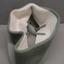 CLHMILY&Z 60L Laundry Basket Round Storage Rope Basket - 15x20.5 Inches - Green Hamper in Bedreoom and Cute Storage Bin for Blankets, Toys, and Nursery Essentials