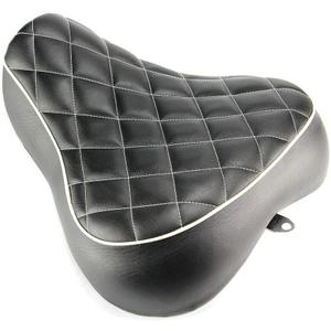 Motorcycle Front Driver Rider Solo Seat For Harley Sportster 883 1200 72 48 1983-2003 Diamond Black