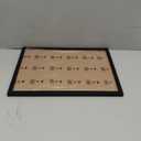 DECHOUS Aluminum Alloy Picture Frame 8x12 Inch Wall Mounted Thin Edge Black Metal Photo Display Frame for Home Bedroom Decor