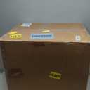 IRIS USA WeatherPro 74 Qt Storage Bins with Lids, 4 Pack, BPA-Free Plastic Gasket Box with Tight Latch and Seal, Stackable Nestable Tote Tub - Black/Red