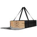 Bodaon Pizza Bags for Delivery, Insulated Pizza Delivery Bag for Delivery Drivers, 20" x 20" x 6" Pizza Warmer Bags for Carry Hot, Commercial Food Warmers for Catering, Pizza Carrier, Black