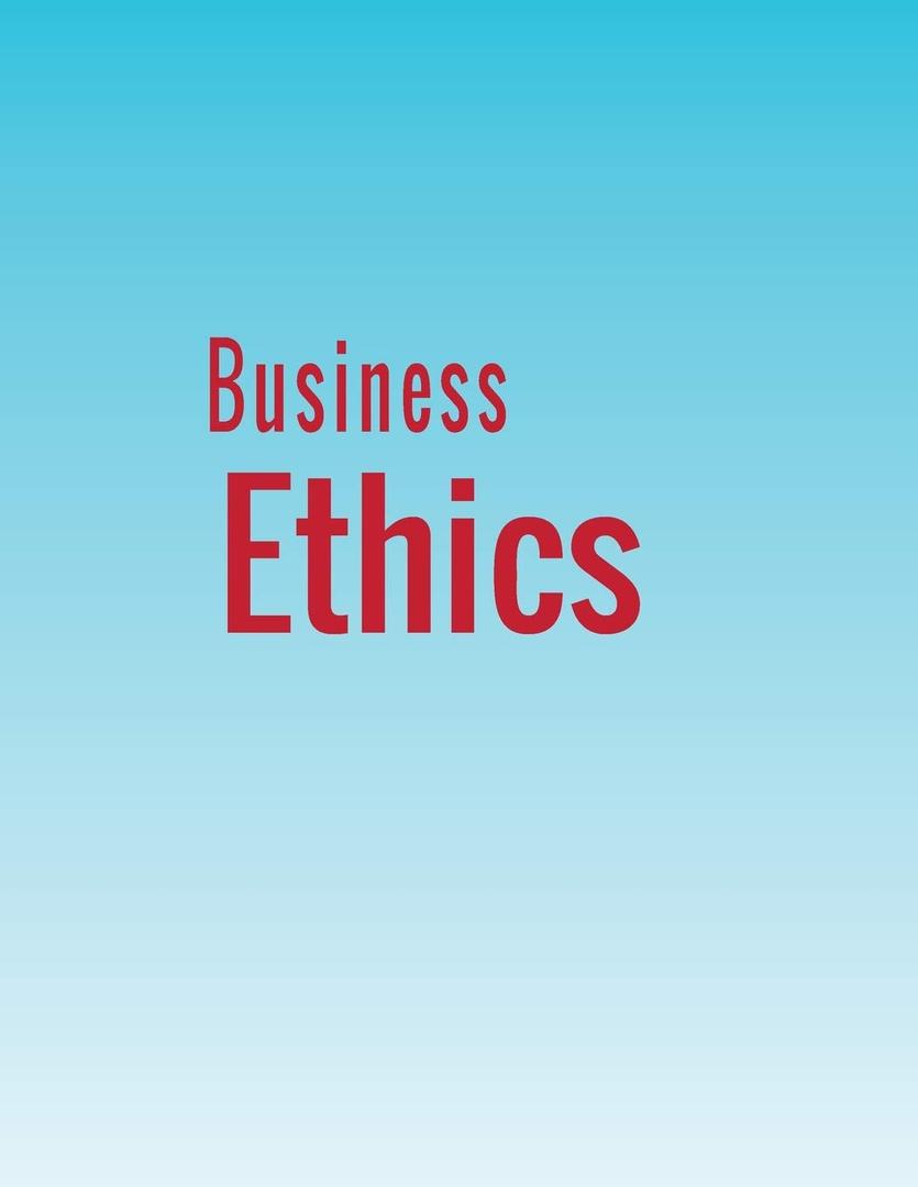 Book Business Ethics