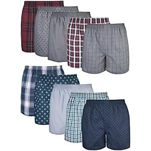 Gildan Men's Underwear Boxers, Multipack Size L