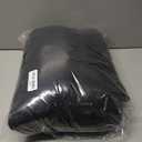 Amazon Essentials Girl's Cropped Full-Zip Puffer Jacket (Quilted Matte or Sherpa Fleece) (Large, Black)