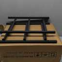 Furnulem Night Stand with Charging Station, Tall Black Dresser for Bedroom, Nightstand with Led Light, Bed Side Table for Living Room, Fabric Storage Drawer, Metal Frame, Wood Furniture