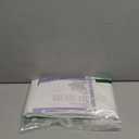 River Dream No Hook Stall Shower Curtain or Liner 36" Wide - Soft Microfiber Small Shower Curtain with Magnets for Narrow Stall, Waterproof Fabric & Machine Washable, White (36"W x 74"L (Pack of 1))