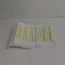 MTLEE 6 Pcs Christmas Tree Shaped Taper Candles Unscented Tree Candle Decorative Christmas Tree Candles Gift for Christmas Kwanzaa Festival Celebration Decor (10 Inch, Ivory)