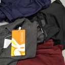 4 Pack Boys Baggy Sweatpants Kids Lightweight Pants Youth Elastic Waist Drawstring Open Bottom Joggers with Pockets (11-12 Years, Black, Wine Red, Navy Blue, Dark Mixed Gray)