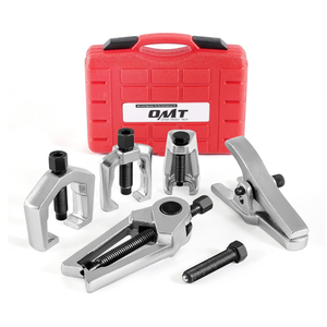 Orion Motor Tech OMT 5in1 Ball Joint Separator, Pitman Arm Puller, Tie Rod End Tool Set for Front End Service, Splitter Removal Kit (RD06)