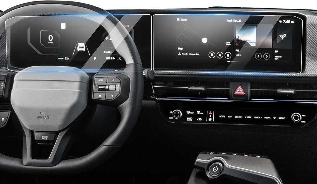 Karltys [Upgrade 2 Pack Screen Protector for [No Glare & Fingerprint] Tempered Glass Kia K4 2025 2026 12.3-Inch for Models (LX/LXS/EX/GT-Line/GT-Line Turbo)