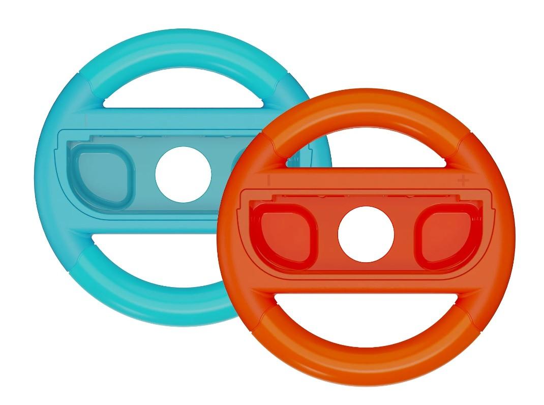 onn Joy-Con Racing Wheels Compatible with Nintendo Switch 2 and Nintendo Switch 2 Pack