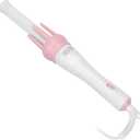 Hair Styling Curling Iron, Professional Ceramic Curling Iron Automatic 360 Degree Rotating Hair Curler for Long Hair Electric Curling Wand Ideal for Beginner, 110240V (US Plug)