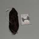 MILANO COLLECTION Glueless Top Grip for Hair Topper & Wiglets, Adjustable Translucent Strap with Side Openings, Top Headband for Your Wig or Topper, Includes Clips, Brown, Medium