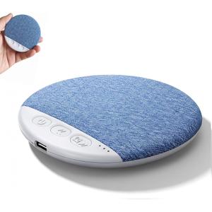 Bluetooth Pillow Speaker for Sleeping, 12mm Ultra Thin Under Pillow Speaker Wireless Sleep Aid with White Noise, Mini Private Sleep Sound Box for Side Sleepers (Blue)