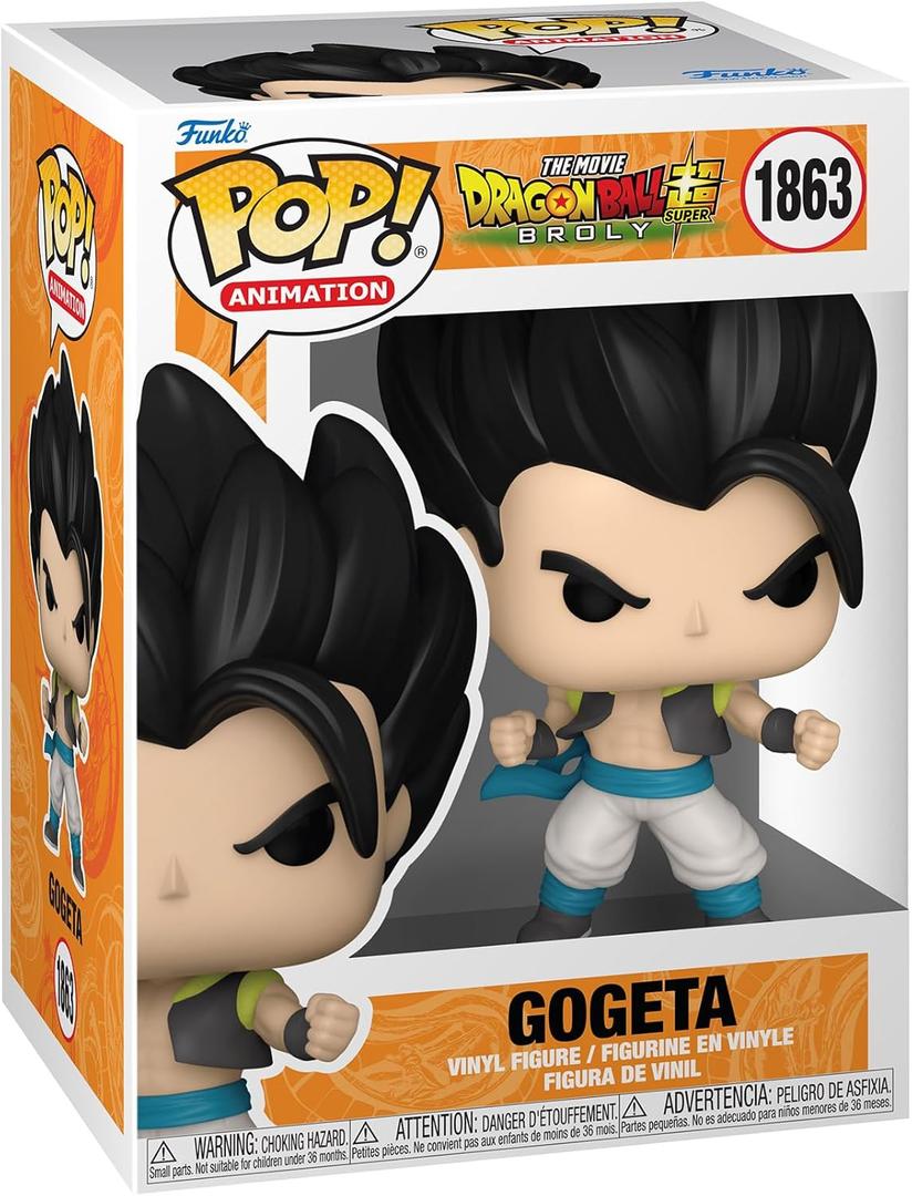 Funko POP Animation: Dragon Ball Super: Broly - Gogeta - 1/6 Odds for Rare Chase Variant - Dragon Ball Super Broly - Collectable Vinyl Figure - Gift Idea - Official Merchandise - for Kids & Adults
