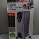 H E Industrial Ltd 3-Settings Heat Electric Oil Filled Portable Heater