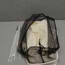 efluky Slim Laundry Basket, Narrow Laundry Hamper with Handles, Collapsible Dirty Clothes Hamper, Tall Laundry Bin for Laundry Room, Dorm and Bedroom, 12.7 Gallons(48L) Beige