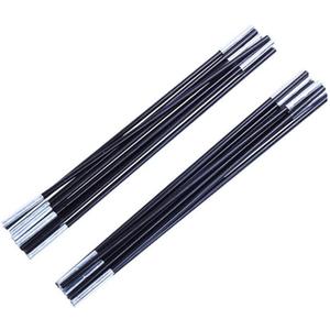 Happy Travel Fiberglass Flexible Tent Poles Replacement Kit, 2 Sections, Black Happy Travel Fiberglass Flexible Tent Poles Replacement Kit, 2 Sections, Black