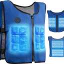 NEWGO Cooling Vest for Men& Women,Adjustable& Lightweight ice Jacket, 4 PCS Ice Packs, Ice Shirt for Motorcyle, Fishing, Cycling, Outdoor Working