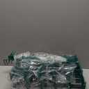 OUSHENG 35ft Green Garden Fence for Dog Pet, Easy Assembly Decorative Fencing Rustproof Metal Wire Panel Border Animal Barrier for Outside, Small Edging for Yard Lawn Outdoor Decor, Grids