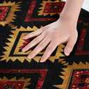 Feelyou Western Boho Decor Bath Mats for Bathroom 20"x32" Exotic Nordic Style Bohemian Rugs Ultra Soft Tribe Bath Rugs for Shower Tub Bohemian Bathroom Accossories Tribal