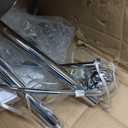Arc Floor Lamp for Living Room, Modern Chrome Floor Lamp with Marble Base