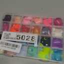 Lifextol 576PC Press on Toenails for Women Fake Toe nail Press ons Acrylic Toe Press on Nails Set, 24 Color Press on Toe nails Press on Fake Toenails Press ons Acrylic Toe Nail Tips Kit with Glue&Tabs