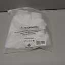 Tennis Skirts for Women Pleated Athletic Skort High Waisted Golf Skirts with Shorts Pocket Athletic Running Activewear (White)