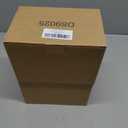 2 x Tiki Head Solar Statue Light for Garden Decor and Bar Decoration (Red)