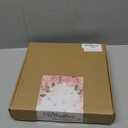 Waipfaru Flower Garland Decorations, 6.07Ft Pink Floral Rose Garland, Artificial Eucalyptus Greenery Vines with Flowers for Wedding Table Runner Centerpieces Backdrop Room Decor (Pink) (1 Pack)