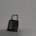 Puroma 1 Pack Combination Lock for Locker 4 Digit Outdoor Waterproof Padlock for School, Gym, Sports, Fence, Toolbox, Gate, Case, Outdoor, Hasp Storage, Cabinets (Black)