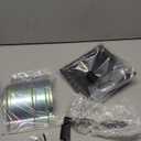 Matte Black Recessed Toilet Paper Holder for Large Rolls, Pivoting Black Toilet Paper Holder Wall Mount Stainless Steel, in Wall Toilet Paper Holders Black, Bathroom Toilet Paper Wall Holder