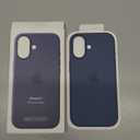 Apple iPhone 17 Silicone Case with MagSafe and Camera Control: Lightweight Phone Case, Wireless Charging Compatible, Smooth Matte Finish; Anchor Blue