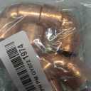 SUPPLYGIANT DDMO0034-5 90 degrees Short Turn Sweat Elbow Copper Fittings, 3/4