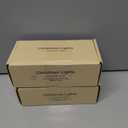 2 x UL Listed 50 Count 5mm Red Led Lights,Outdoor Led String Lights For Garden Tree Decorations,17 Feet Green Wire (Red Color)