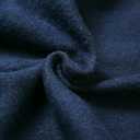 Urban CoCo Women's Color Block Shawl Wrap Open Front Poncho Cape (Blue)