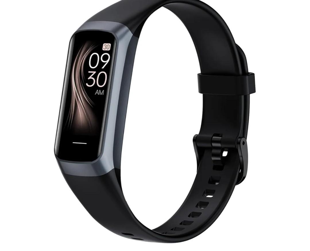 Fitness Tracker with Heart Rate/Blood Oxygen/Sleep Monitor, 20+ Sports Modes Smart Watches for Women/Men, Activity & Step Tracker Smart Watch for Android/iOS Phones (Black)