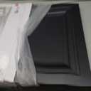 Art3d 12-Pack Square Black Drop Ceiling Tile 2ft x 2ft, PVC Ceiling Panel 24 x 24in.