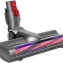 ilovelife Quick-Release Motorhead Cleaner for Dyson V7 V8 V10 V11 V15 Vacuums Animal Absolute Cleaner Head Replacement Part Electric Head for Hardwood Floor Carpets with Carbon Fiber Roller Brush