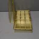 Desk Organizer, 5-Tier Paper Letter Tray Organizer with File Holder, Drawer and Pen Holder, Desktop Organizer for Office Supplies, Gold