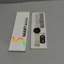 Smart Watches for Women/Men (Make/Answer Calls), Fitness Smart Watch with Heart Rate/SpO2/Sleep Monitor, Pedometer Tracker, 120+ Sport Modes Fitness Tracker Watch, Smartwatch for Android and iPhone (Cream-Silver)