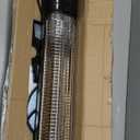 Outdoor Heater for Patio w/Remote, 1500W, 60 Oscillation, 9H Timer, 9 Heat Level, Tip-Over/Overheating Protection, Safety Lock, for Garage Porch Office Black