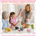 VBNVBN 6Pcs Crochet Kit for Beginners Crochet Animal Kits with Step by Step Videos Tutorials DIY Amigurumi Knitting Kit Complete Starter Set with Yarn Hook Birthday Holiday Crafts Gift for Adults